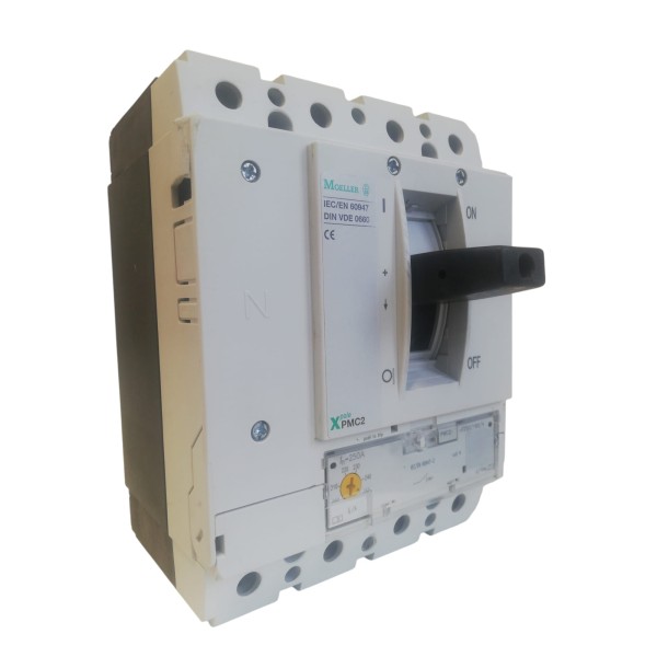 Disjoncteur automatique MOELLER PMC2-F250//160//4, 4 pôles, 250 A, 25 kA